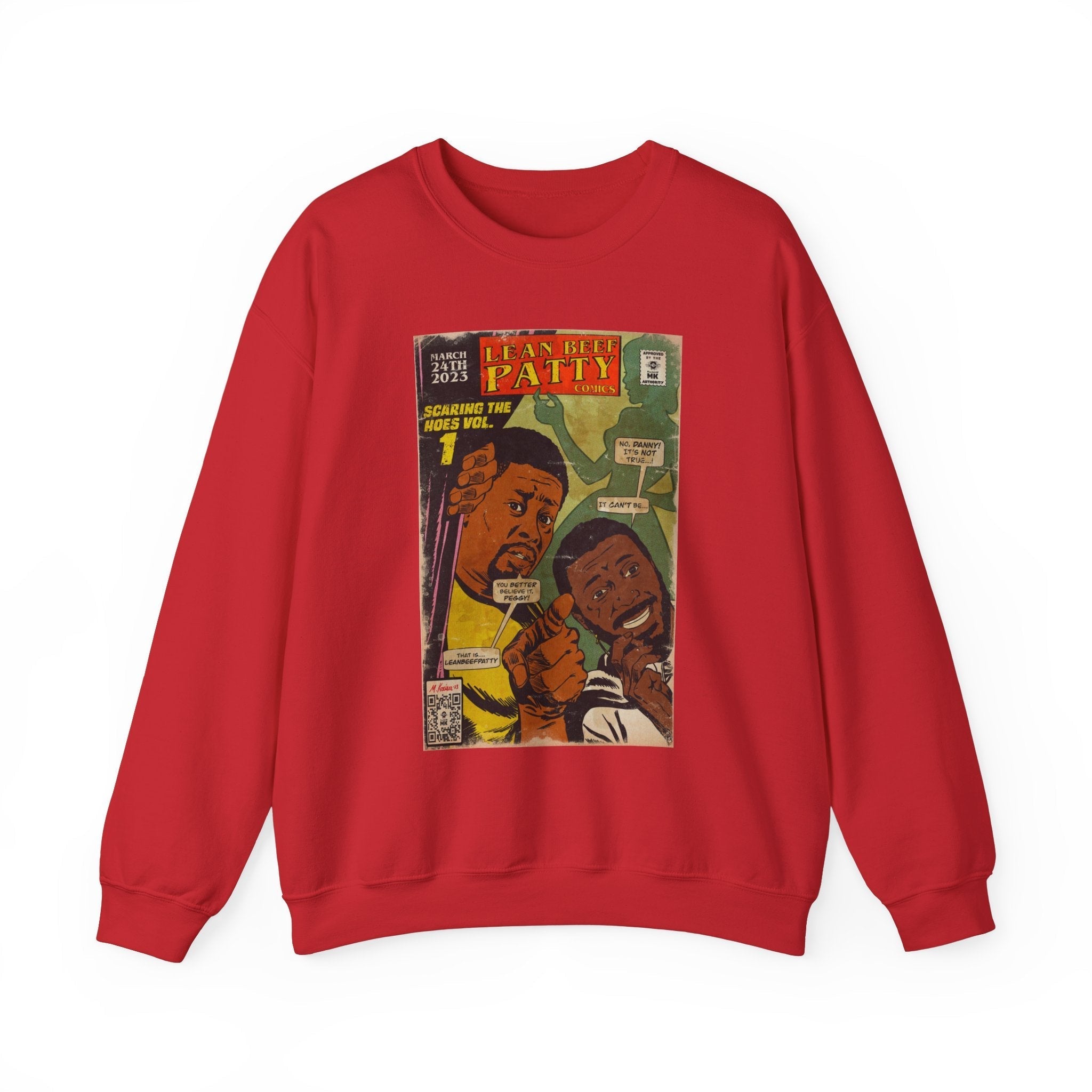Lean Beef Patty - Unisex Heavy BlendÃ¢â€žÂ¢ Crewneck Sweatshirt T-Shirts, Hoodie | CiraTrend.com (Image 2)