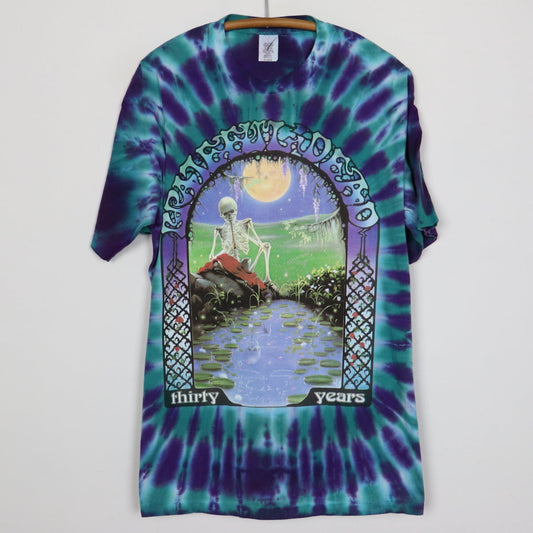 1995 Grateful Dead 30 Years Tie Dye Shirt Style001