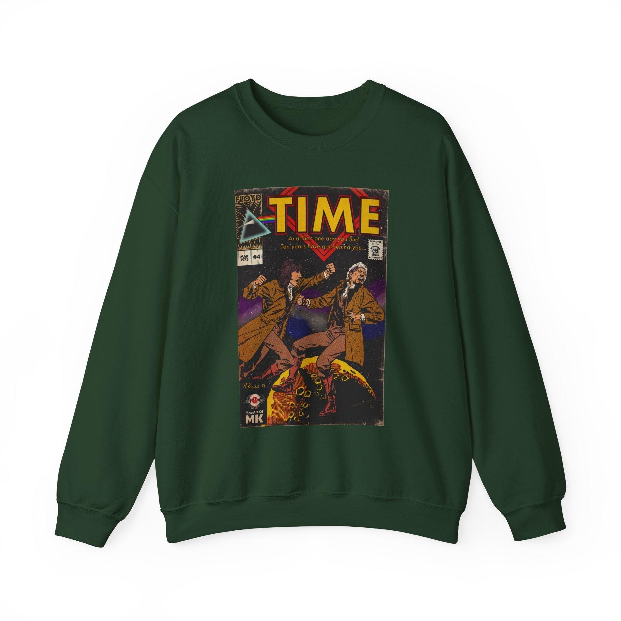 Time - Unisex Heavy BlendÃ¢â€žÂ¢ Crewneck Sweatshirt T-Shirts, Hoodie | CiraTrend.com (Image 4)