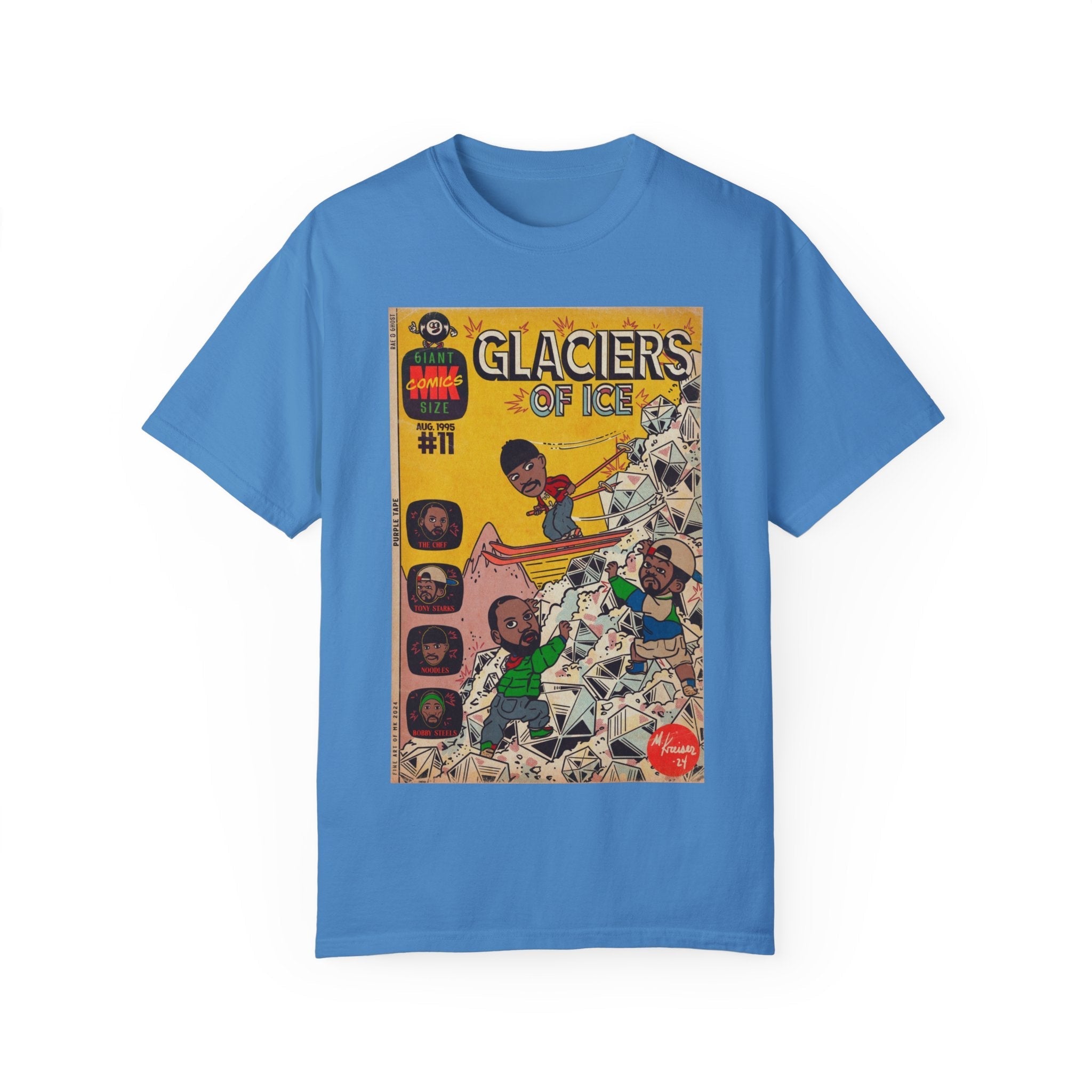 Glaciers of Ice - Unisex Comfort Colors T-shirt Hoodie, Sweatshirt | CiraTrend.com (Image 2)