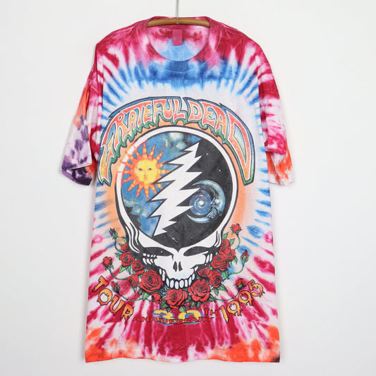 1995 Grateful Dead Summer Tour Tie Dye Shirt Style001