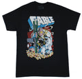 Cable Mens T-Shirt - Posed Battle Ready Under Logo Hoodie, Sweatshirt | CiraTrend.com
