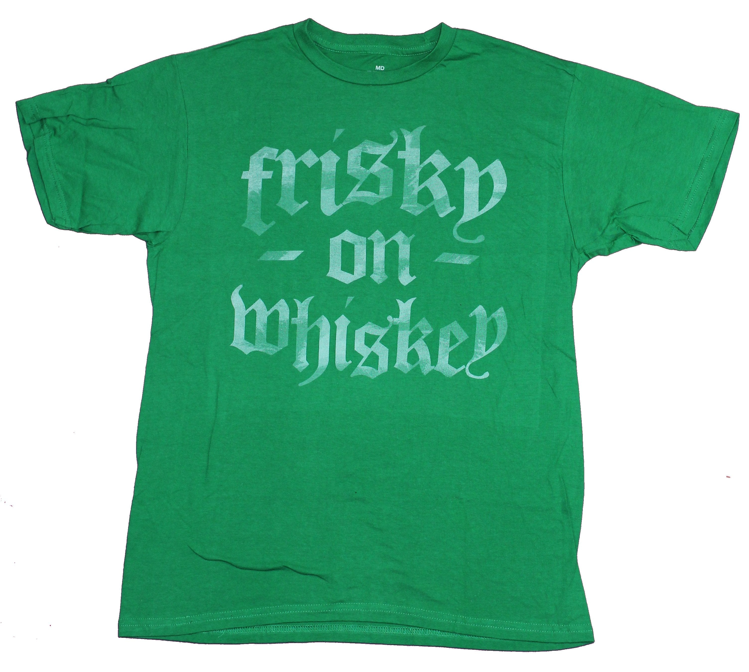 Mad Engine Mens T-Shirt- Frisky on Whisky Distressed Print Hoodie, Sweatshirt | CiraTrend.com