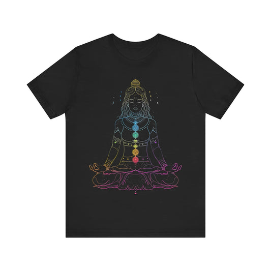 Chakra Meditation T-Shirt Spiritual Yoga Graphic Tee