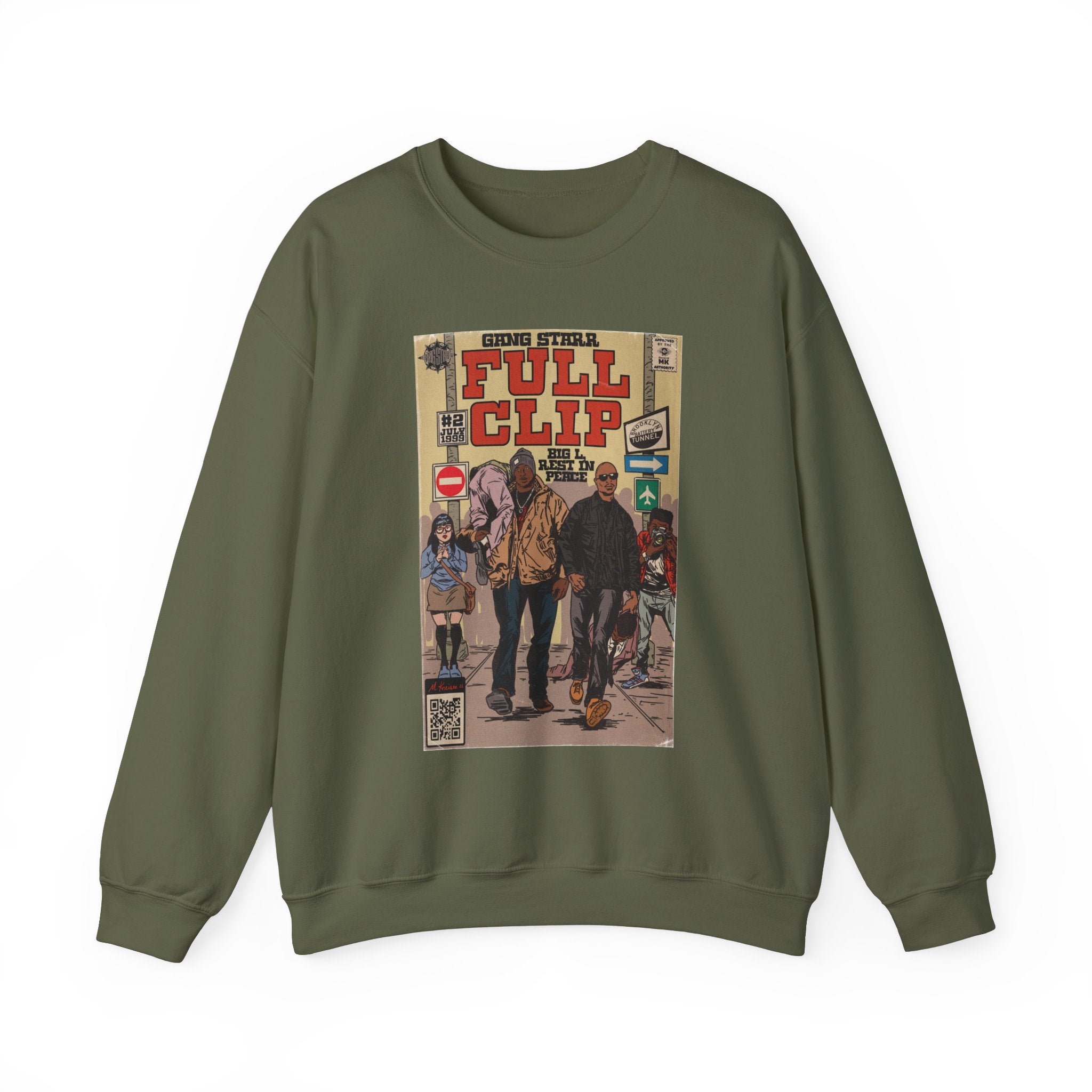 Full Clip - Unisex Heavy BlendÃ¢â€žÂ¢ Crewneck Sweatshirt T-Shirts, Hoodie | CiraTrend.com (Image 5)