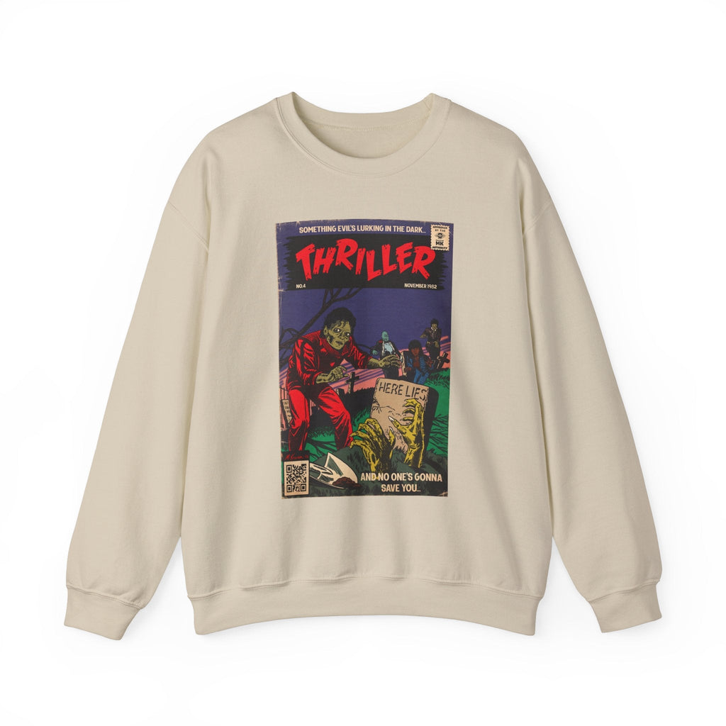 Thriller - Unisex Heavy BlendÃ¢â€žÂ¢ Crewneck Sweatshirt T-Shirts, Hoodie | CiraTrend.com (Image 5)