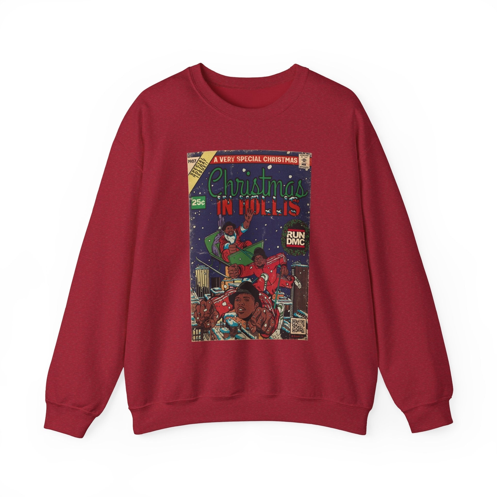 Christmas in Hollis - Unisex Heavy BlendÃ¢â€žÂ¢ Crewneck Sweatshirt T-Shirts, Hoodie | CiraTrend.com (Image 5)