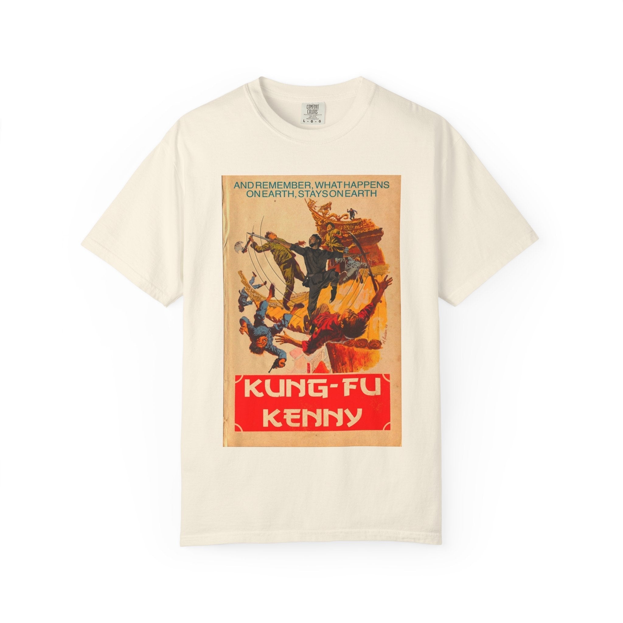 Kung Fu Kenny Comfort Colors T-Shirts, Hoodie, Sweatshirt