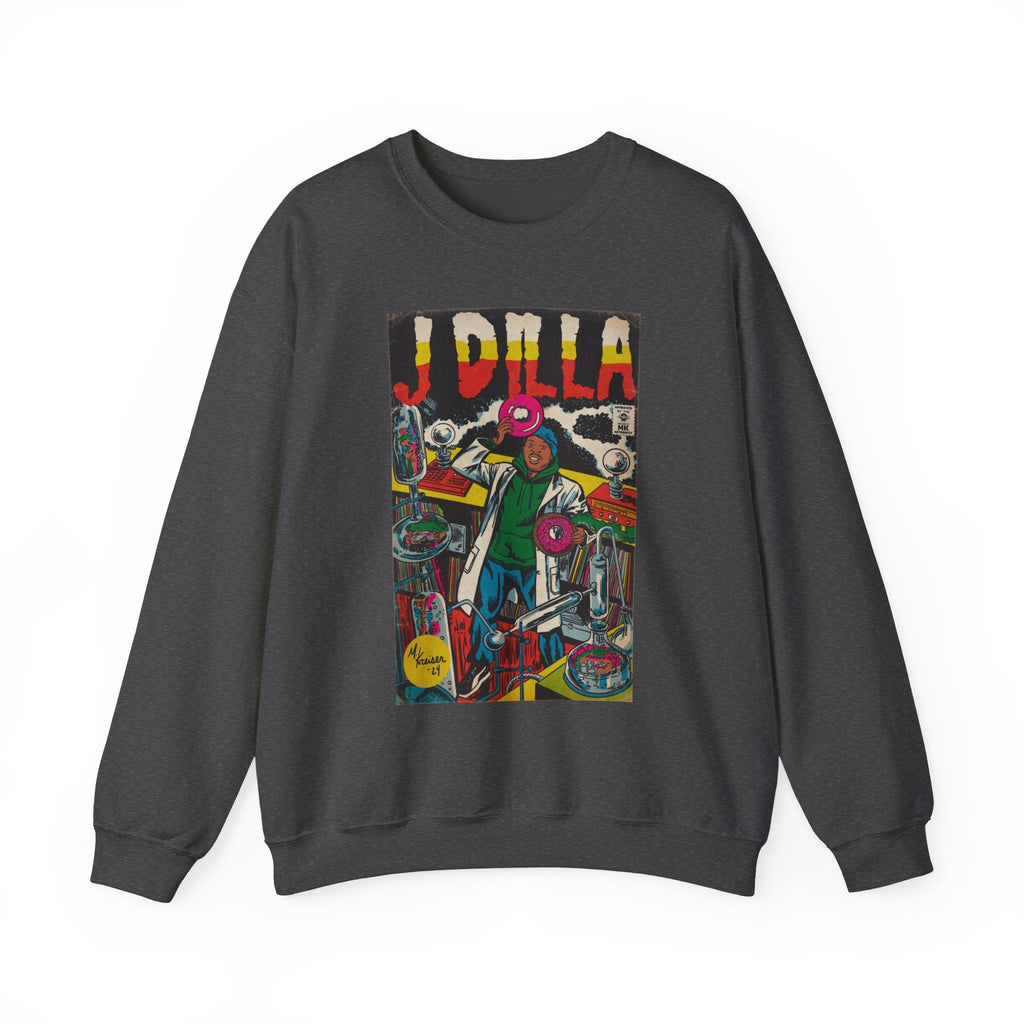 Dilla - Comic Book Art - Unisex Heavy BlendÃ¢â€žÂ¢ Crewneck Sweatshirt T-Shirts, Hoodie | CiraTrend.com (Image 3)