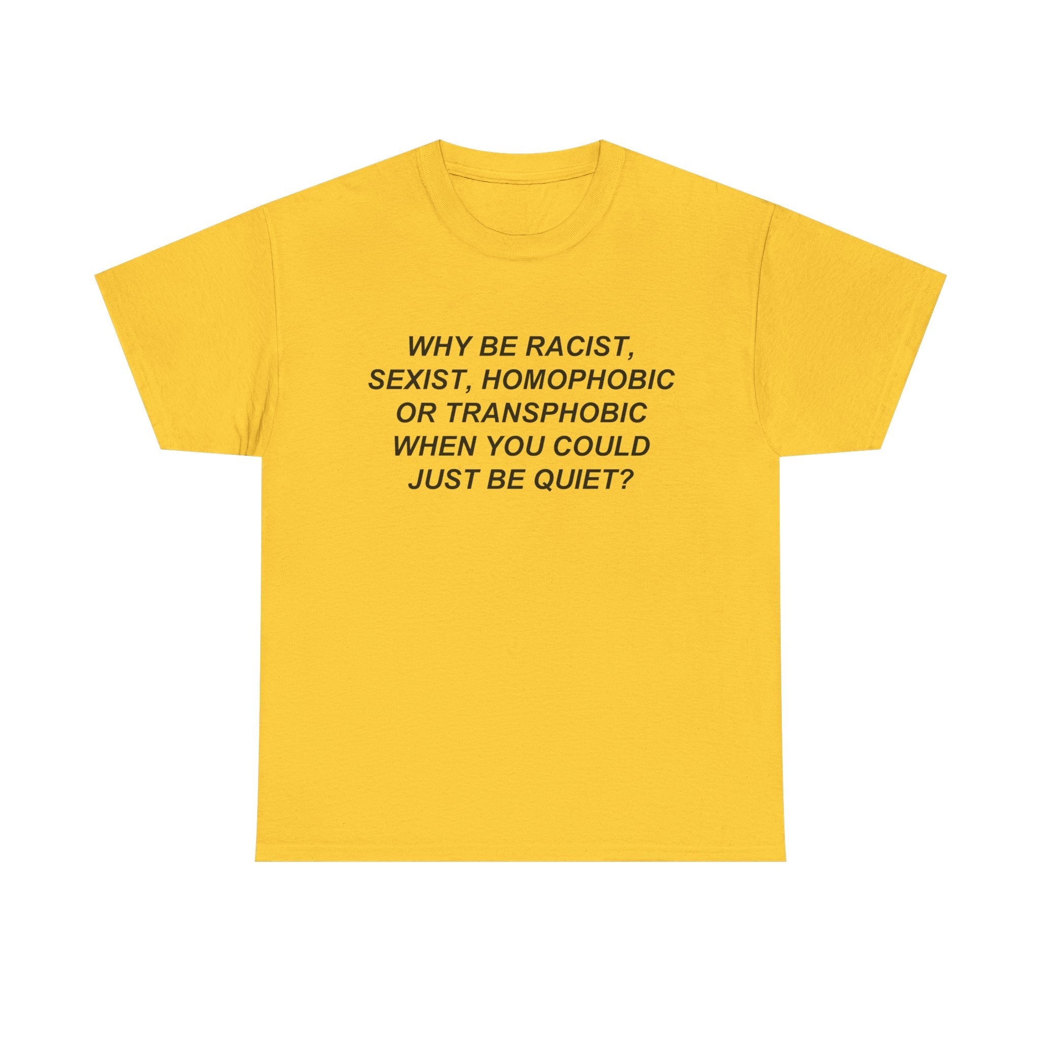Just Be Quiet Tee Hoodie, Sweatshirt | CiraTrend.com (Image 5)
