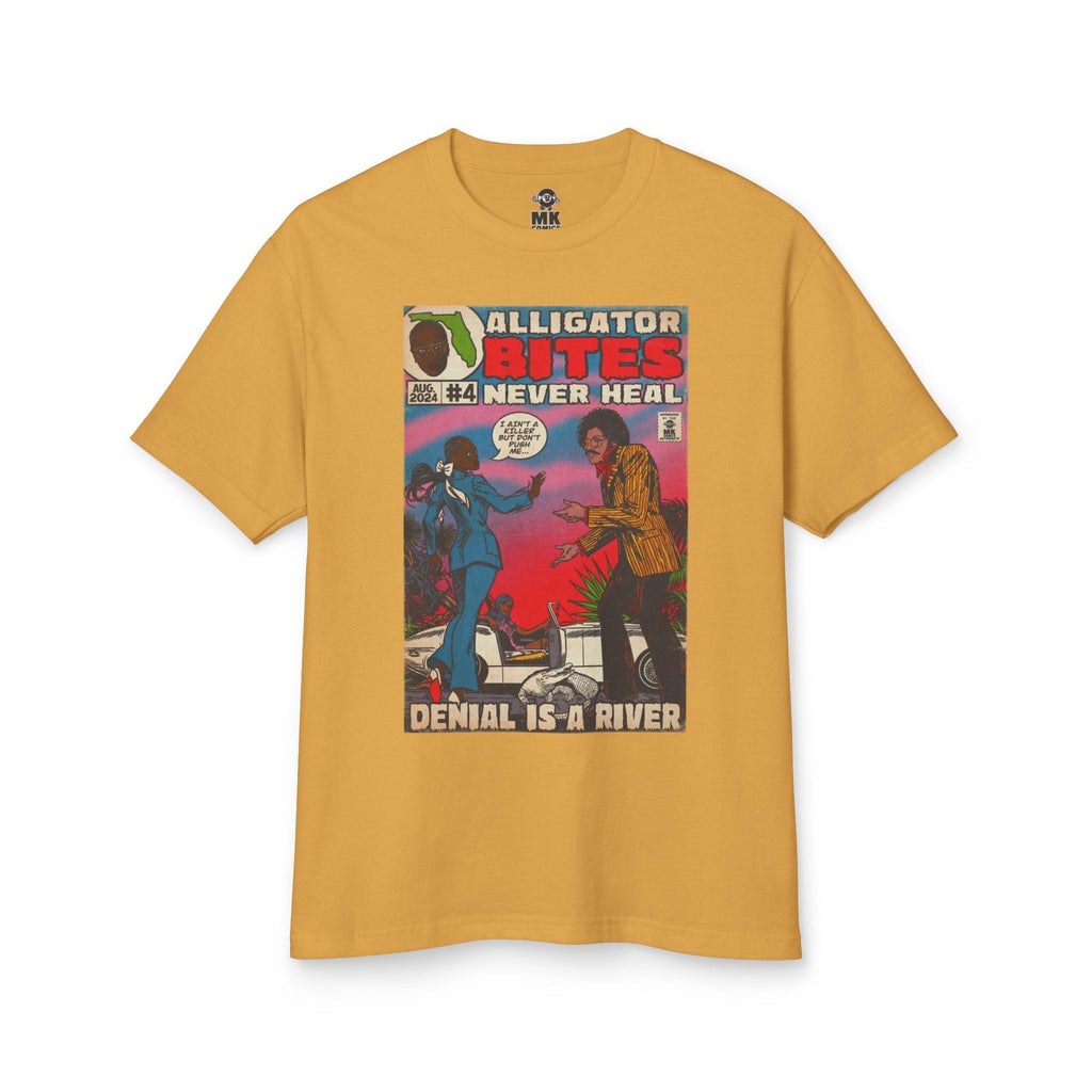 Denial Unisex Garment-Dyed Heavyweight Cotton Tee Hoodie, Sweatshirt | CiraTrend.com (Image 2)