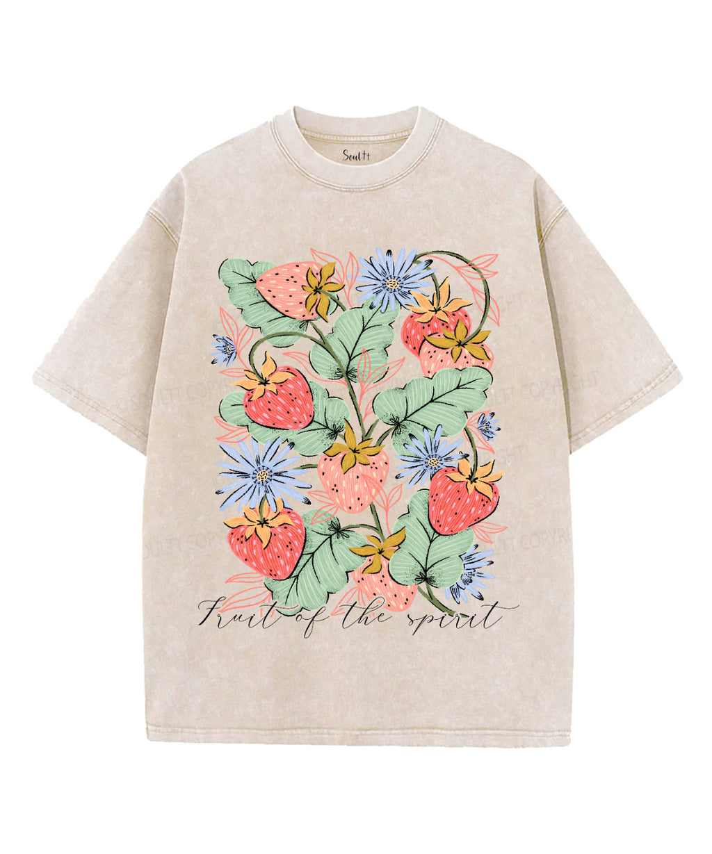 Fruit Of The Spirit Unisex Washed Christian T-shirt Style002 Hoodie, Sweatshirt | CiraTrend.com (Image 4)