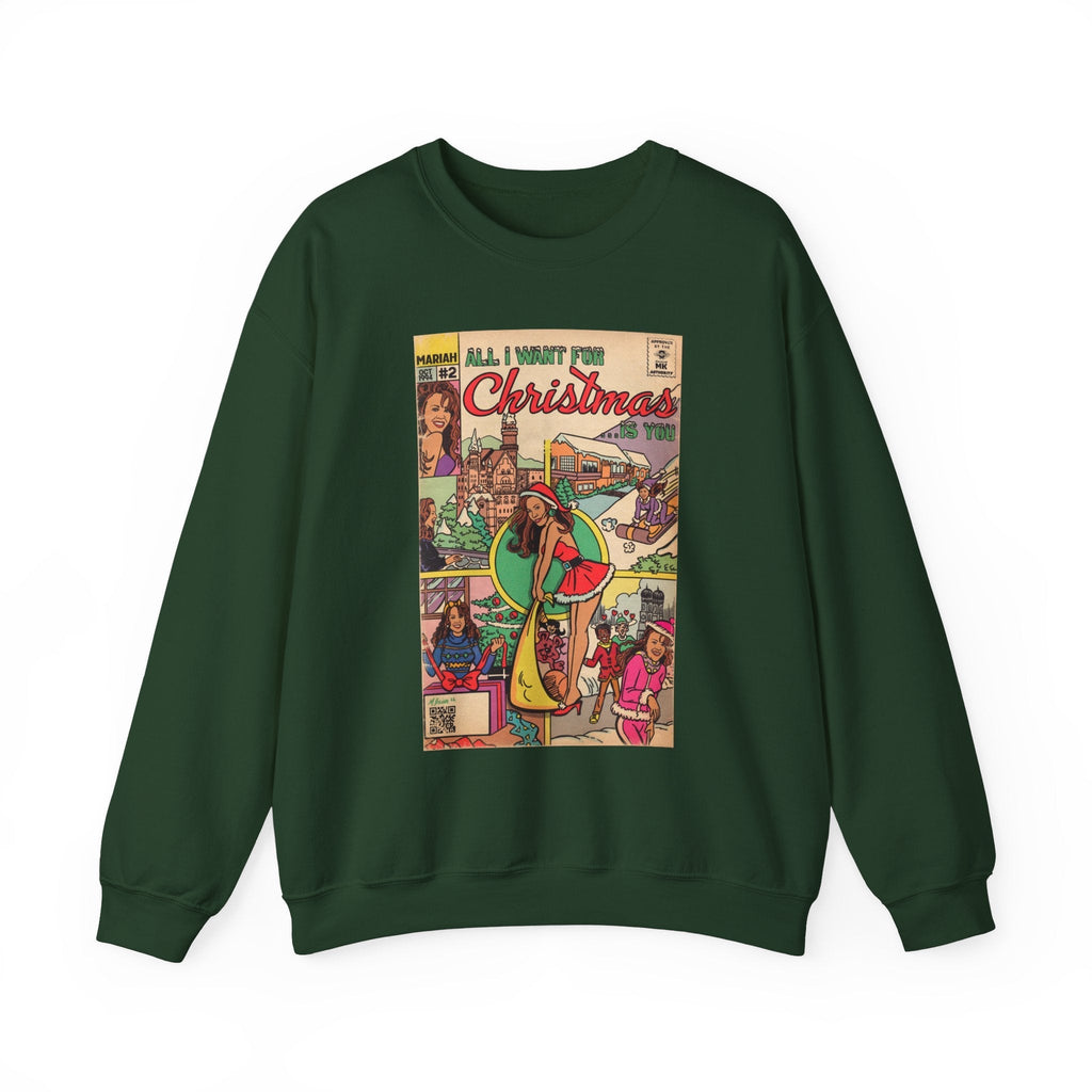 All I Want For Christmas.. - Unisex Heavy BlendÃ¢â€žÂ¢ Crewneck Sweatshirt T-Shirts, Hoodie | CiraTrend.com (Image 5)