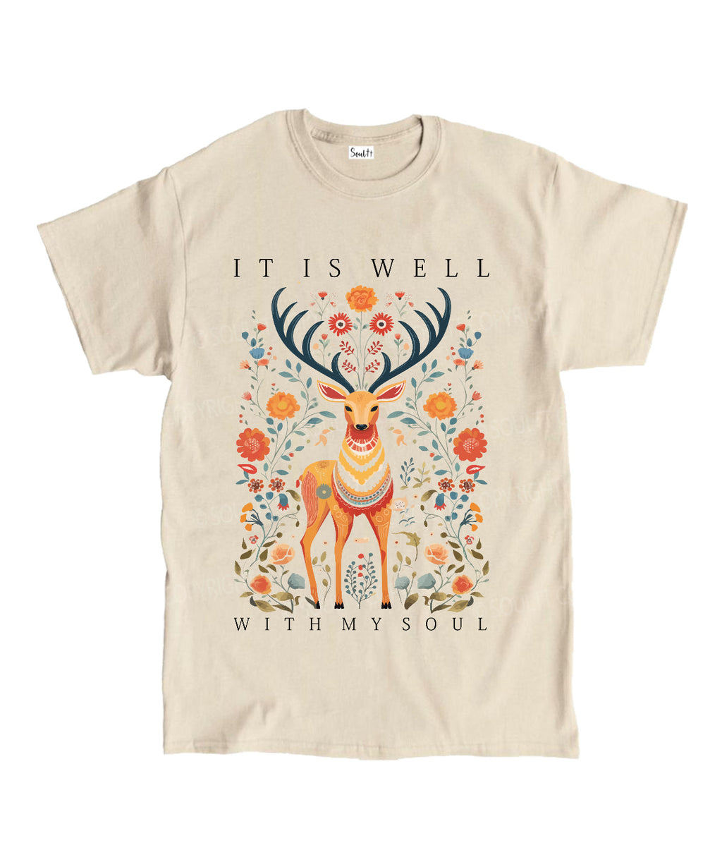 Is Well My Soul Cotton Christian Style007 T-Shirts, Hoodie, Sweatshirt