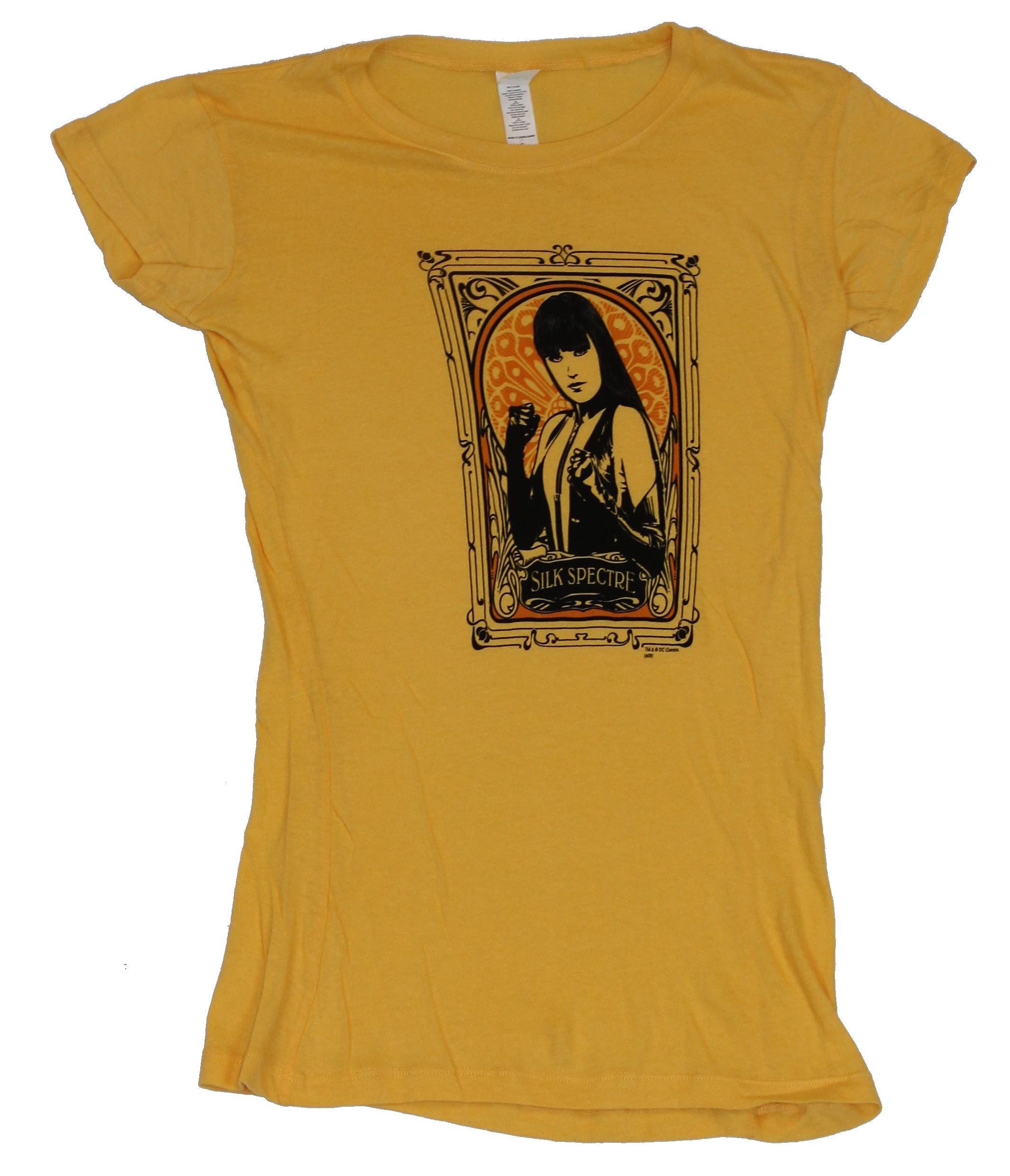 The Watchmen Girls Juniors T-Shirt - Silk Spectre Boxed Image Hoodie, Sweatshirt | CiraTrend.com