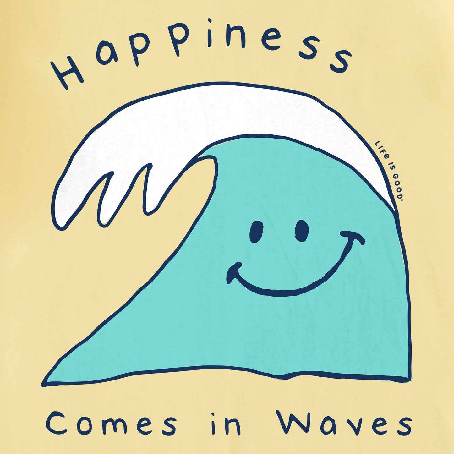 Women's Happy Wave Short Sleeve Tee