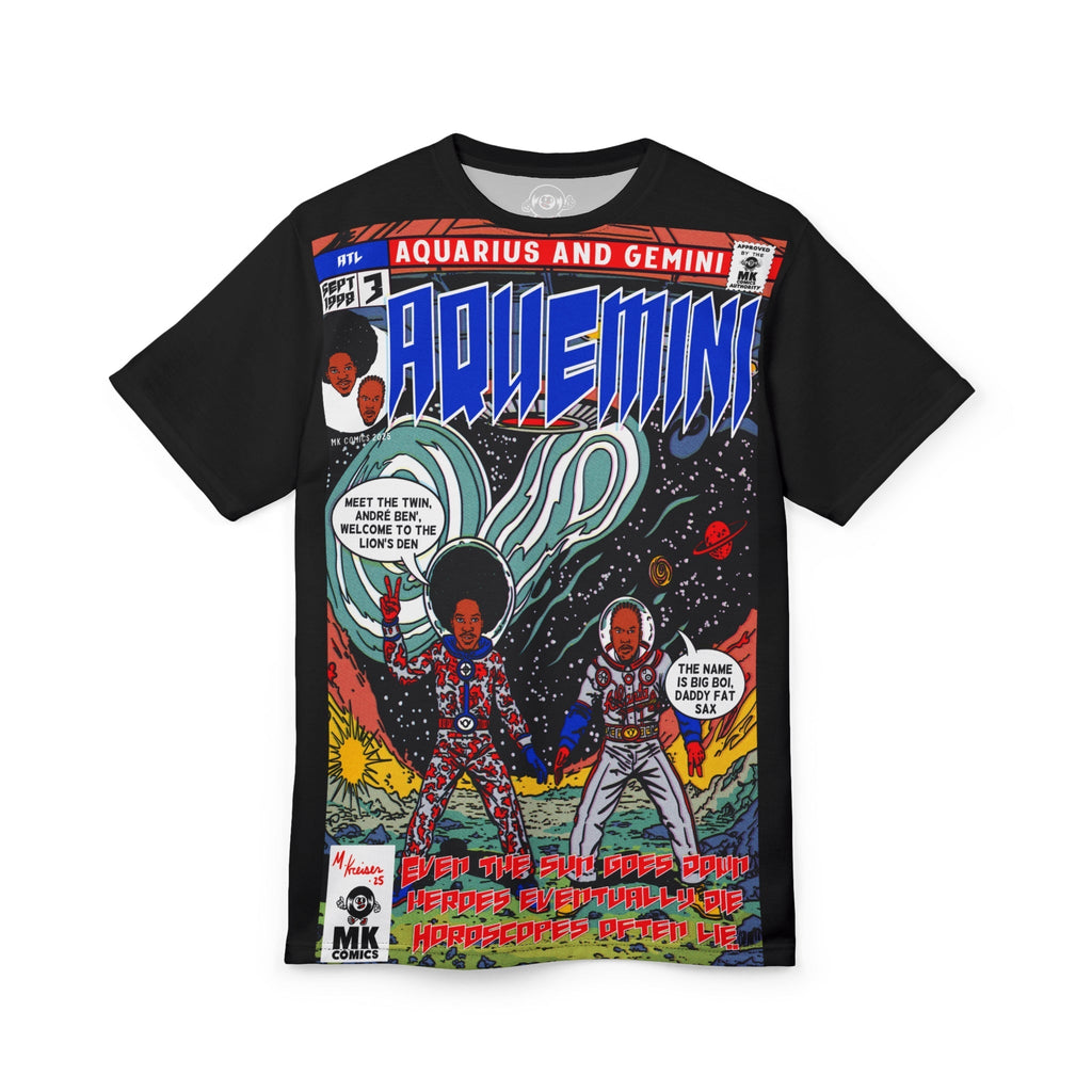 Aquemini Comic Book Art Cut & Sew (AOP) T-Shirts, Hoodie, Sweatshirt
