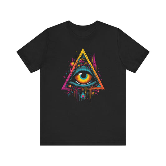 Mystical Eye Graphic Tee Style001