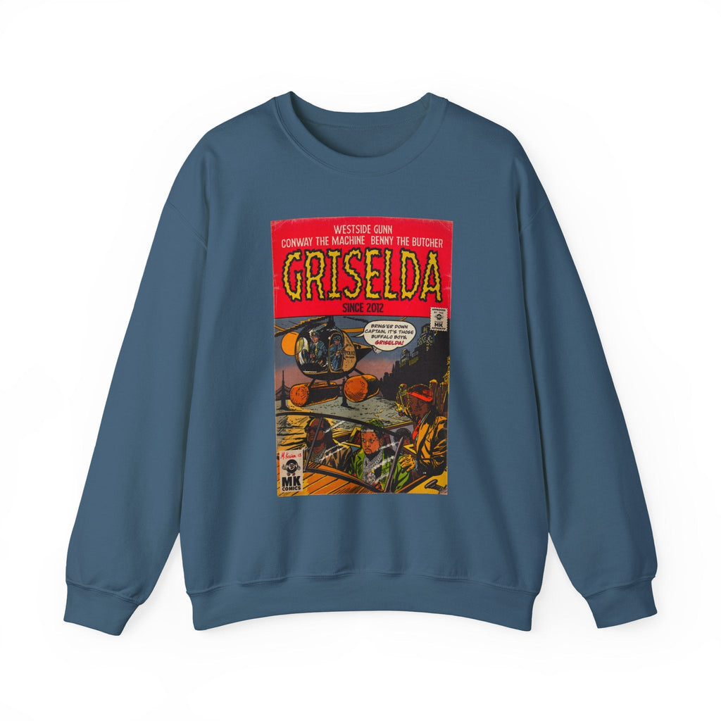 Griselda - Comic Book Art - Unisex Heavy BlendÃ¢â€žÂ¢ Crewneck Sweatshirt T-Shirts, Hoodie | CiraTrend.com (Image 1)