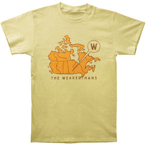 Canada Map Slim Fit T-shirt Hoodie, Sweatshirt | CiraTrend.com (Image 1)