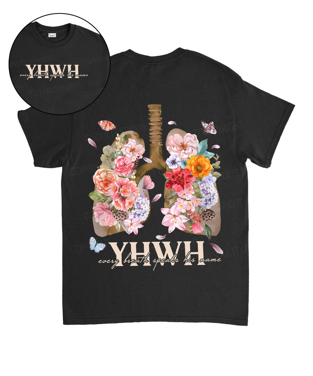 Every Breath Speaks His Name Double Sided Cotton Christian Style004 T-Shirts, Hoodie, Sweatshirt