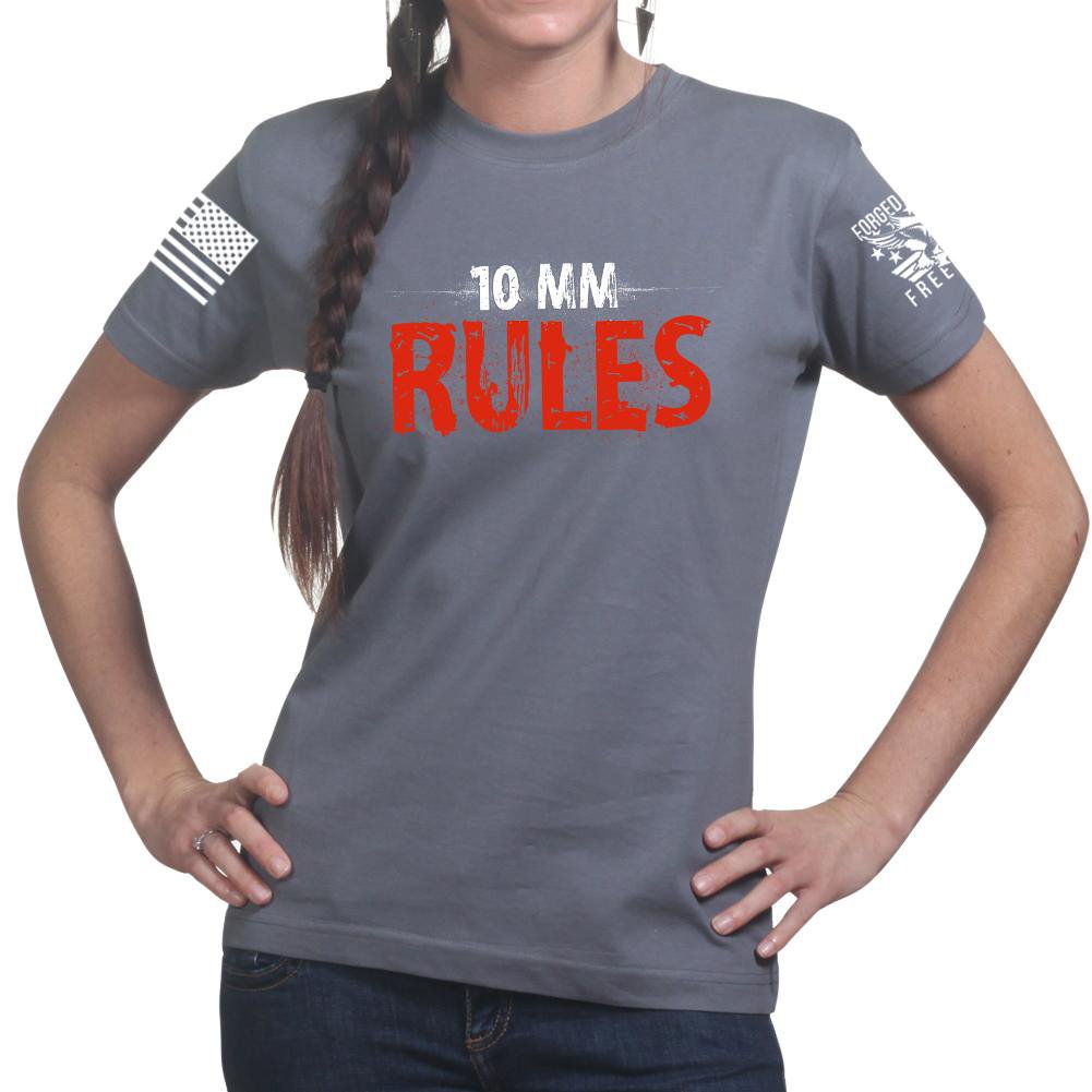 10mm Rules Ladies T-shirt Style001