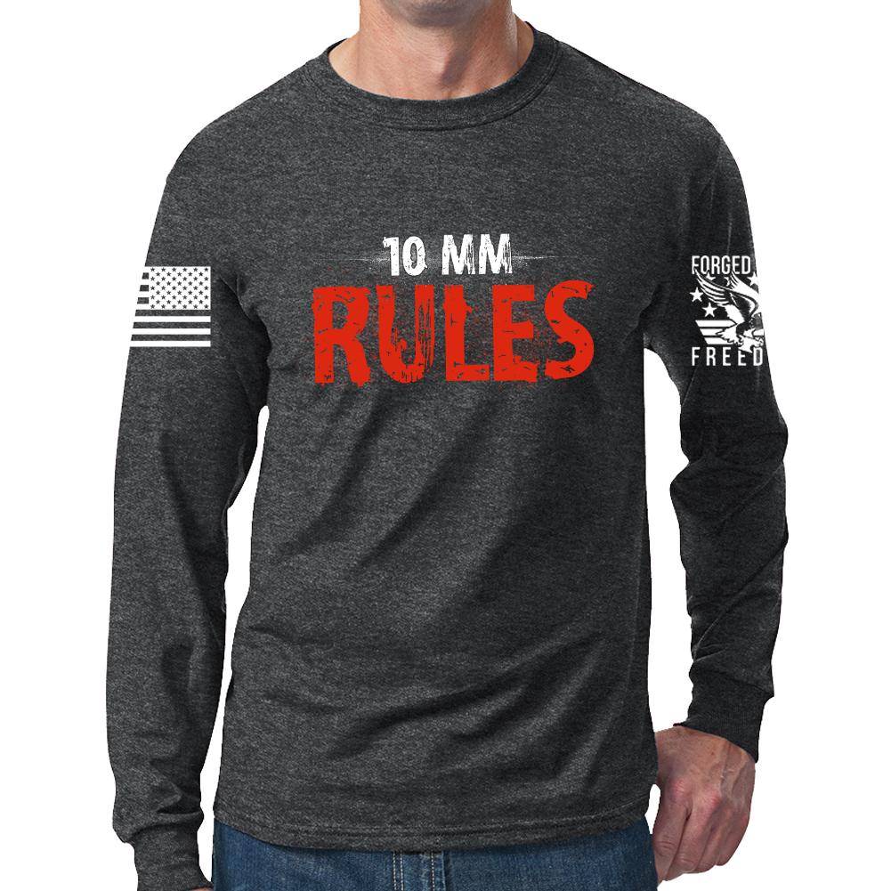 10mm Rules Long Sleeve T-shirt Style001