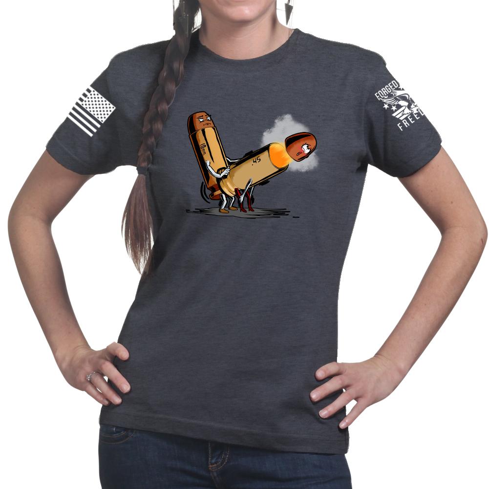 10mm Screws 45 Ladies T-shirt