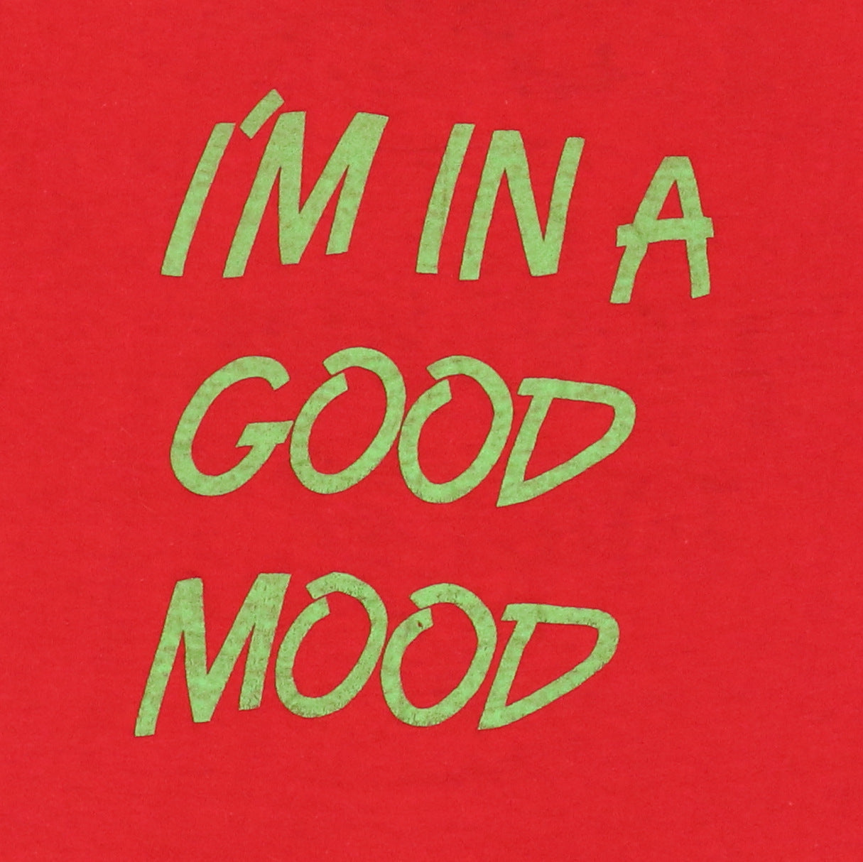 1970s Herman Brood I'm In A Good Mood Shirt Style001