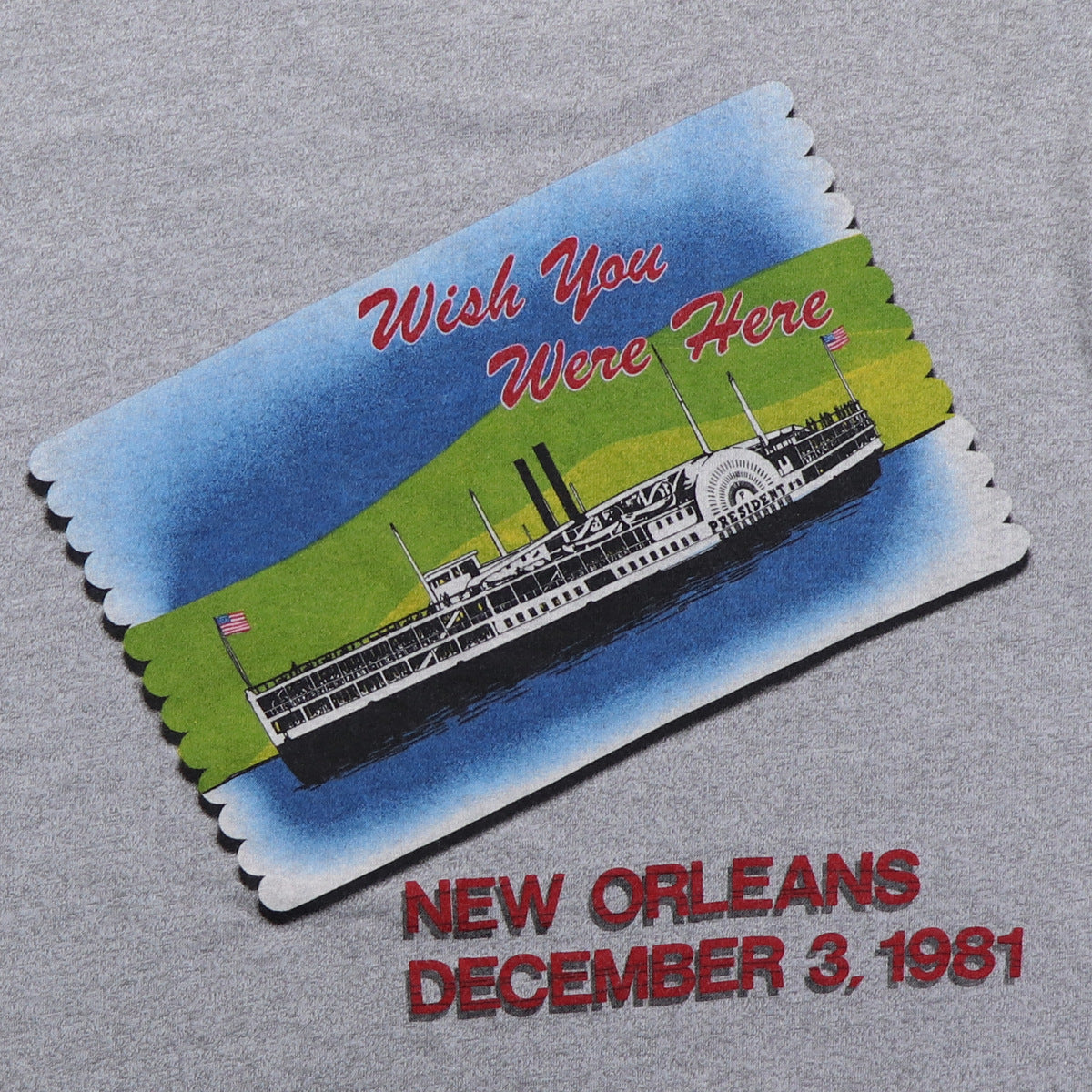 1981 Rolling Stones New Orleans Concert Shirt Style001