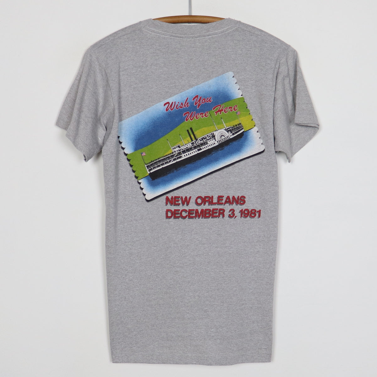 1981 Rolling Stones New Orleans Concert Shirt Style001