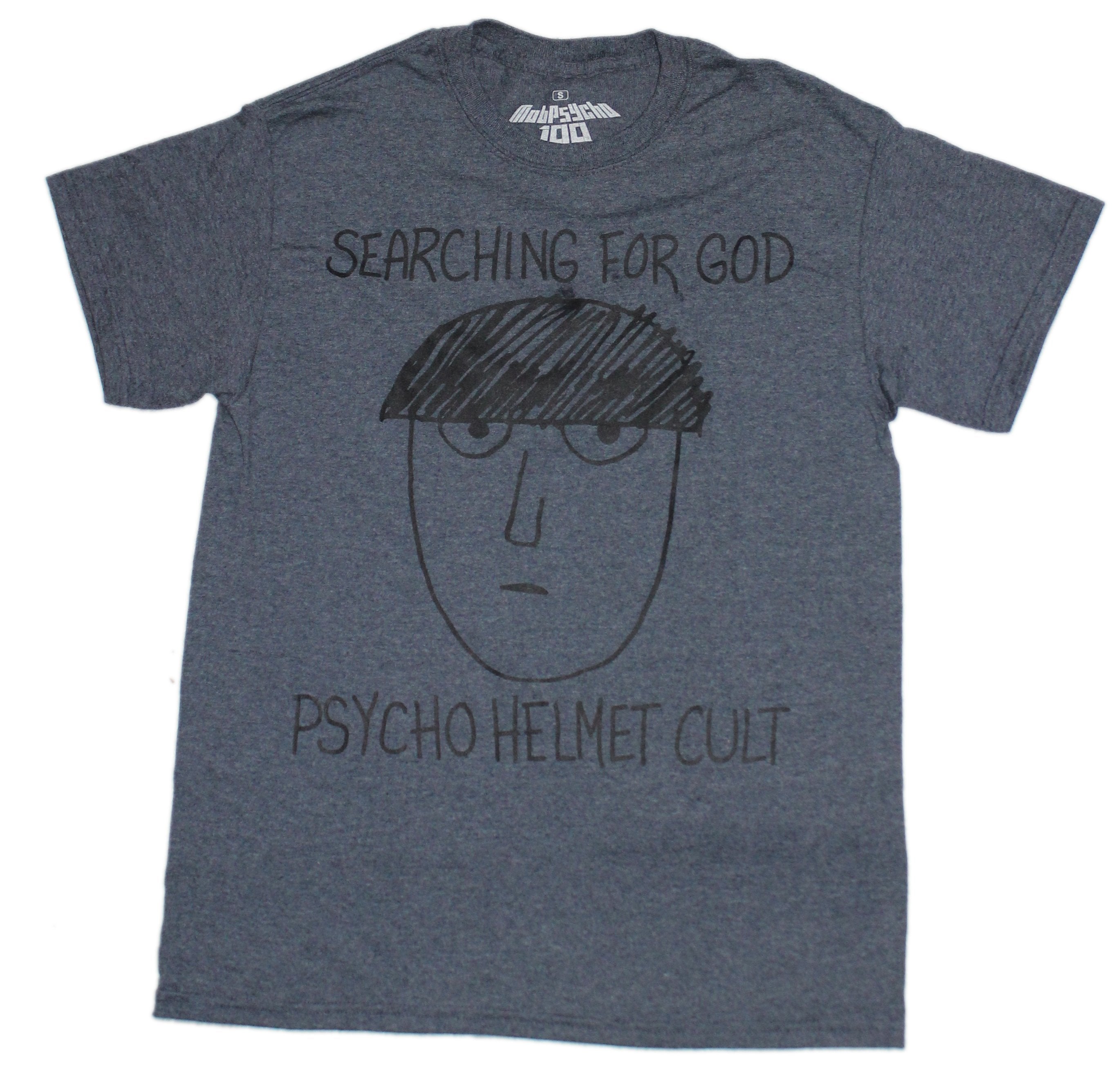 Mob Psycho Mens T-Shirt - Searching for God Psycho Helmet Club Hoodie, Sweatshirt | CiraTrend.com