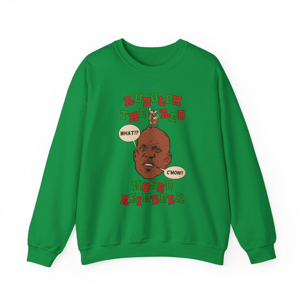 DMX - Rudolph - Christmas- Unisex Heavy BlendÃ¢â€žÂ¢ Crewneck Sweatshirt T-Shirts, Hoodie | CiraTrend.com (Image 1)