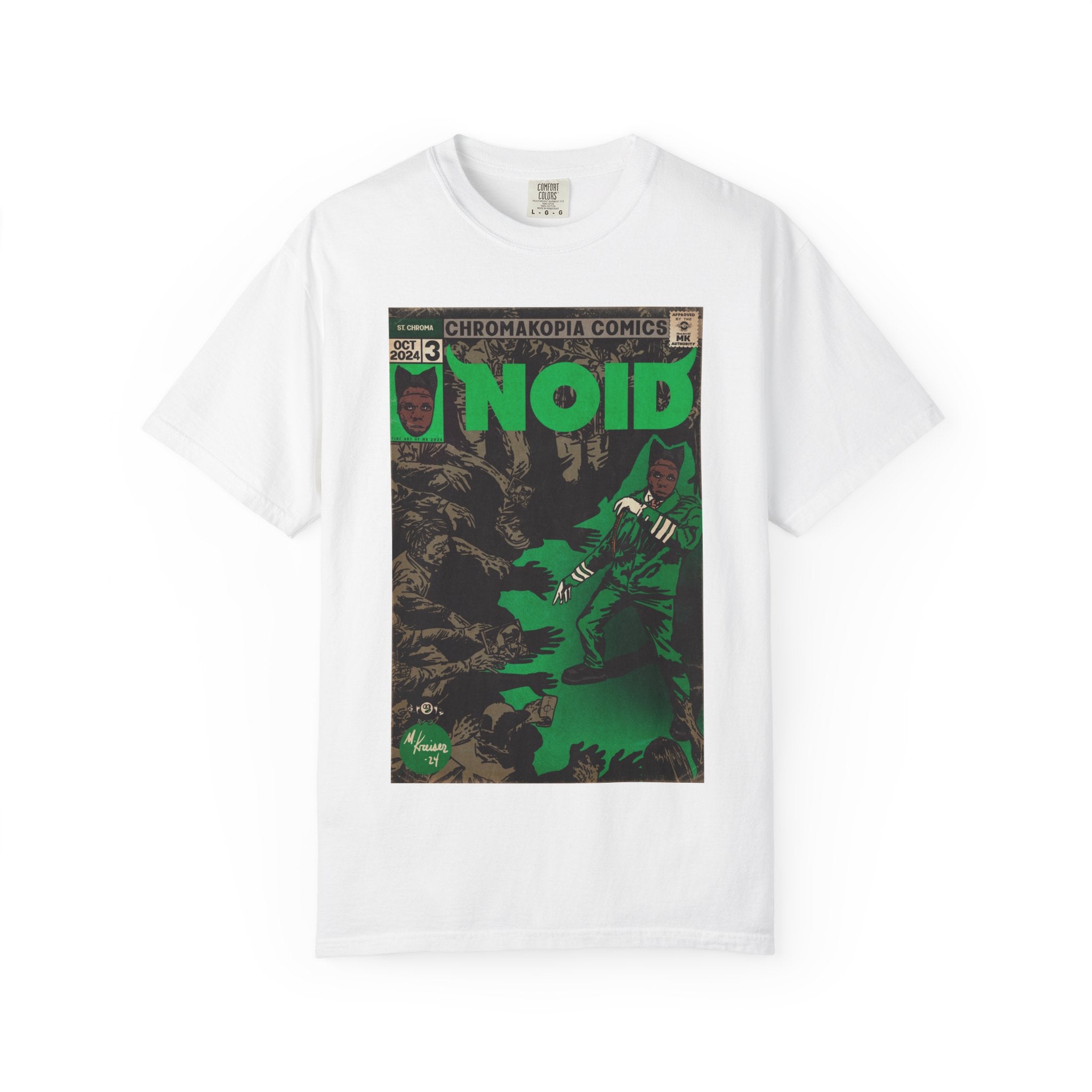 Tyler - Noid - Chroma - Unisex Garment-Dyed T-shirt Hoodie, Sweatshirt | CiraTrend.com (Image 4)