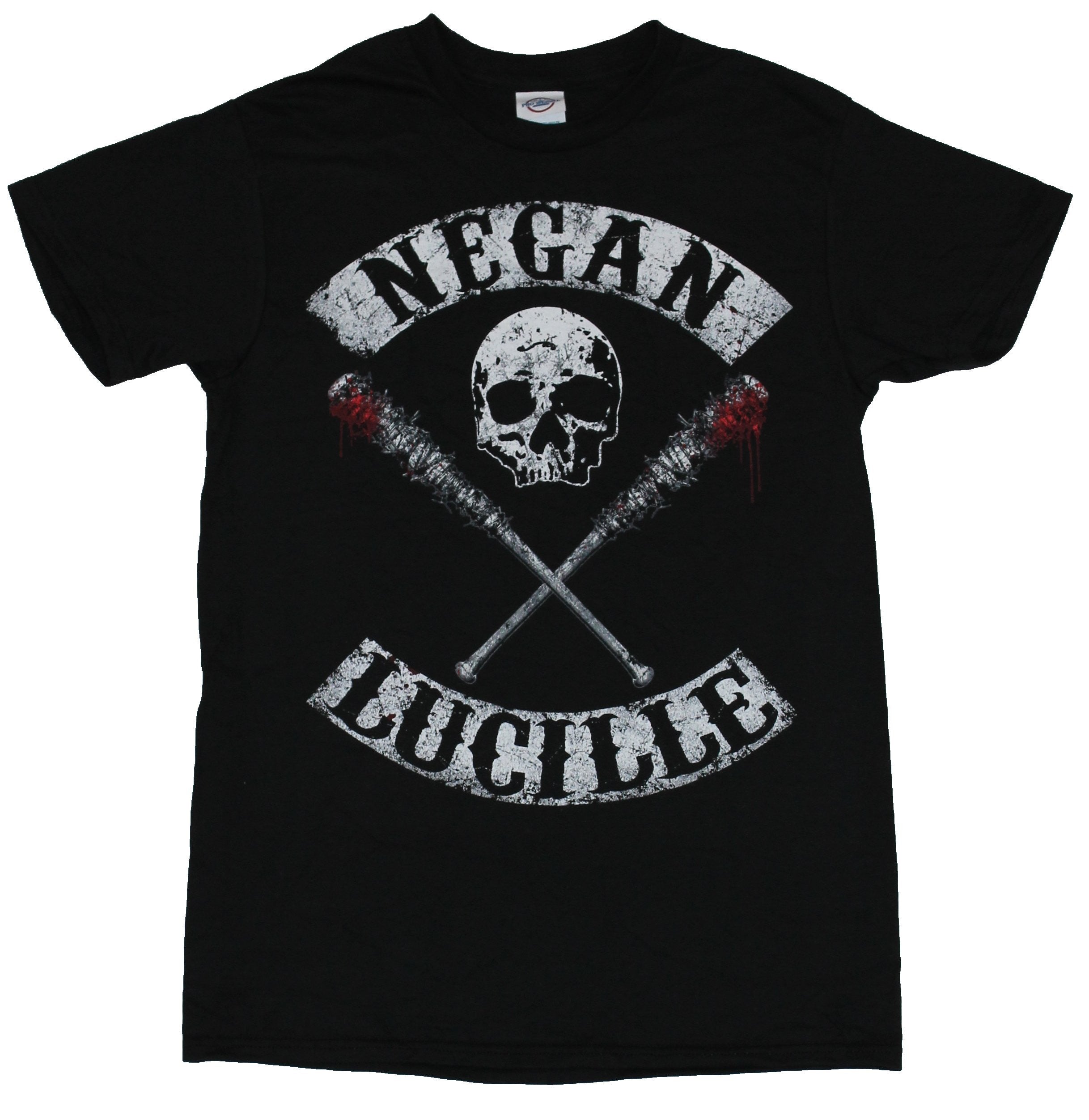 The Walking Dead Mens T-Shirt -  Negan Skull Crossed Bats Negan Image Hoodie, Sweatshirt | CiraTrend.com