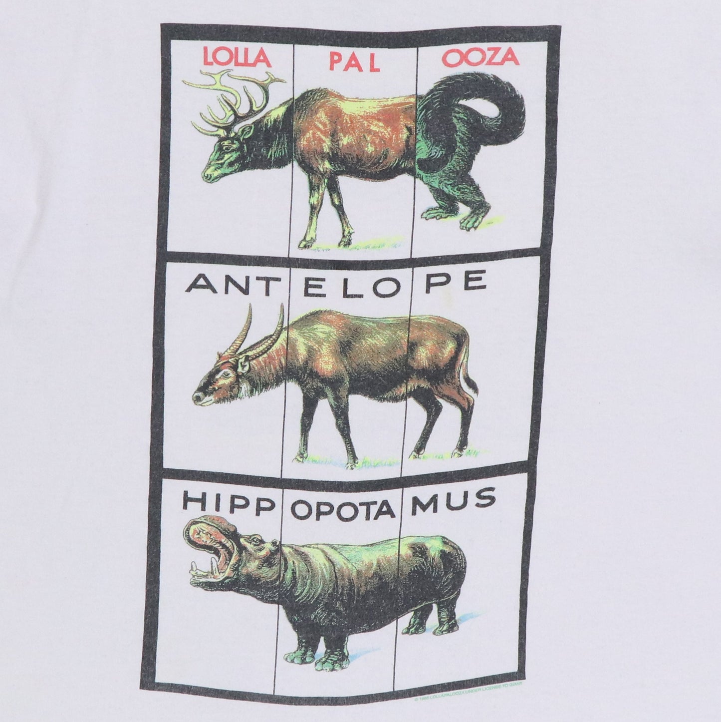 1996 Lollapalooza Concert Shirt Style002
