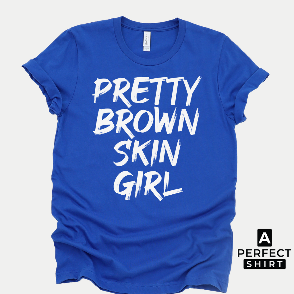 Pretty Brown Skin Girl T-Shirt Style001 Hoodie, Sweatshirt | CiraTrend.com (Image 1)