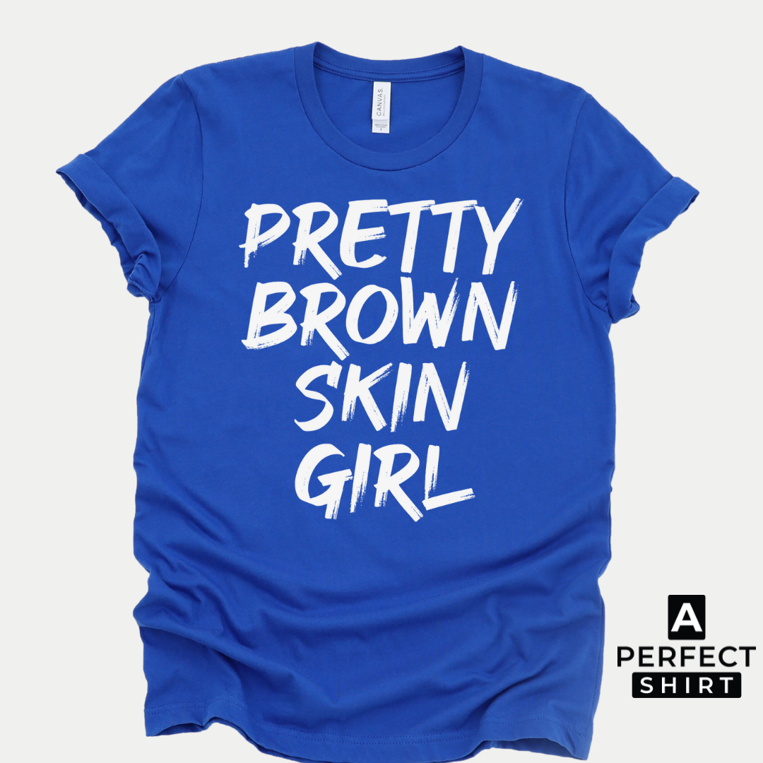 Pretty Brown Skin Girl T-Shirt Style001 Hoodie, Sweatshirt | CiraTrend.com (Image 1)
