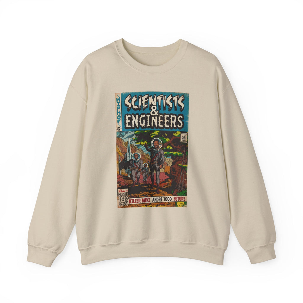 Scientists & Engineers - Unisex Heavy BlendÃ¢â€žÂ¢ Crewneck Sweatshirt T-Shirts, Hoodie | CiraTrend.com (Image 4)