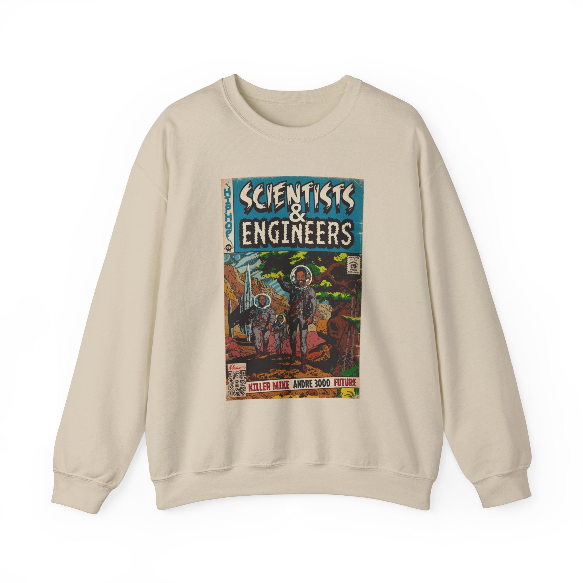 Scientists & Engineers - Unisex Heavy BlendÃ¢â€žÂ¢ Crewneck Sweatshirt T-Shirts, Hoodie | CiraTrend.com (Image 4)