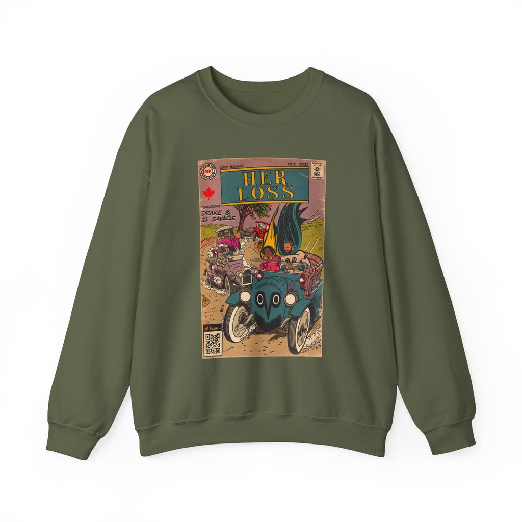 Her Loss - Unisex Heavy BlendÃ¢â€žÂ¢ Crewneck Sweatshirt T-Shirts, Hoodie | CiraTrend.com (Image 4)