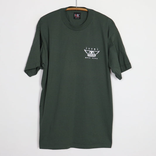 1990s Aerosmith Local Crew Concert Shirt Style001