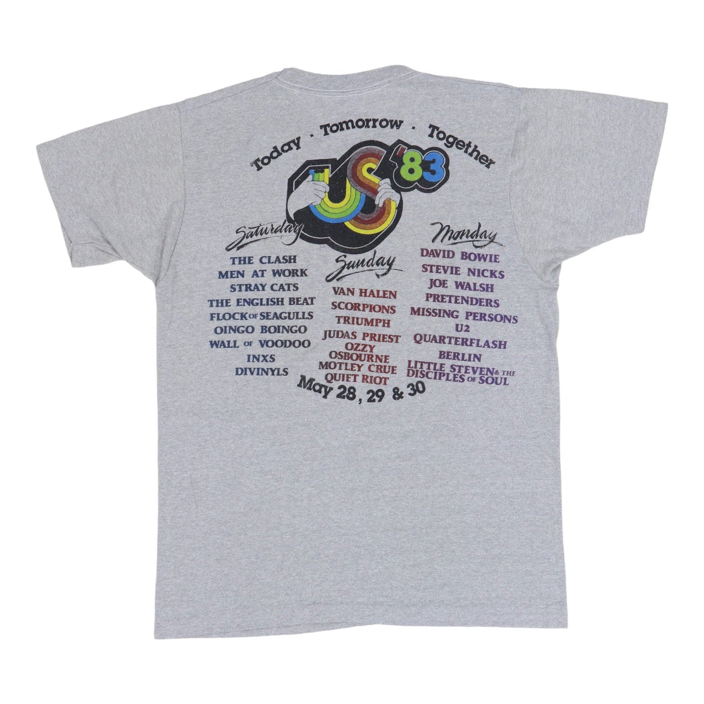 1983 Us Festival Concert Shirt Style006