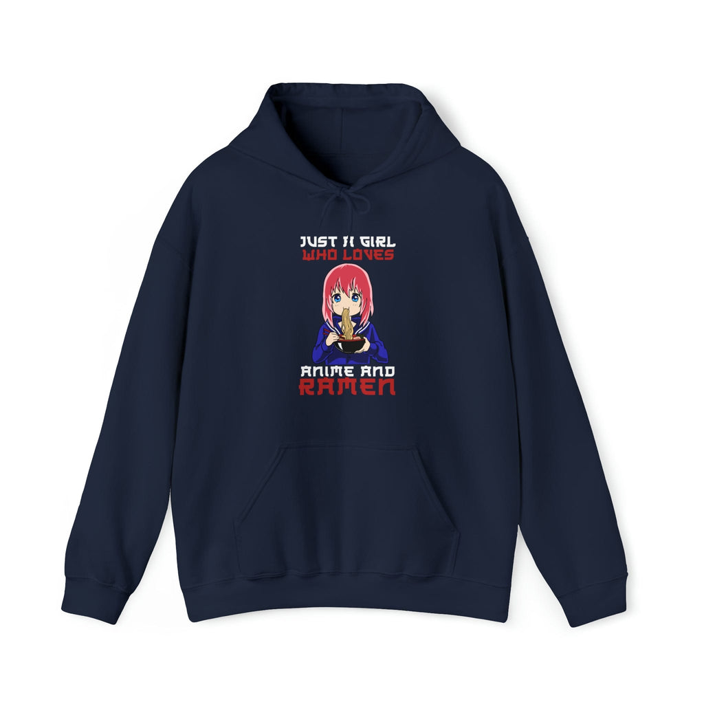 Just A Girl Who Loves Anime And Ramen Unisex Hoodie T-Shirts, Sweatshirt | CiraTrend.com (Image 4)