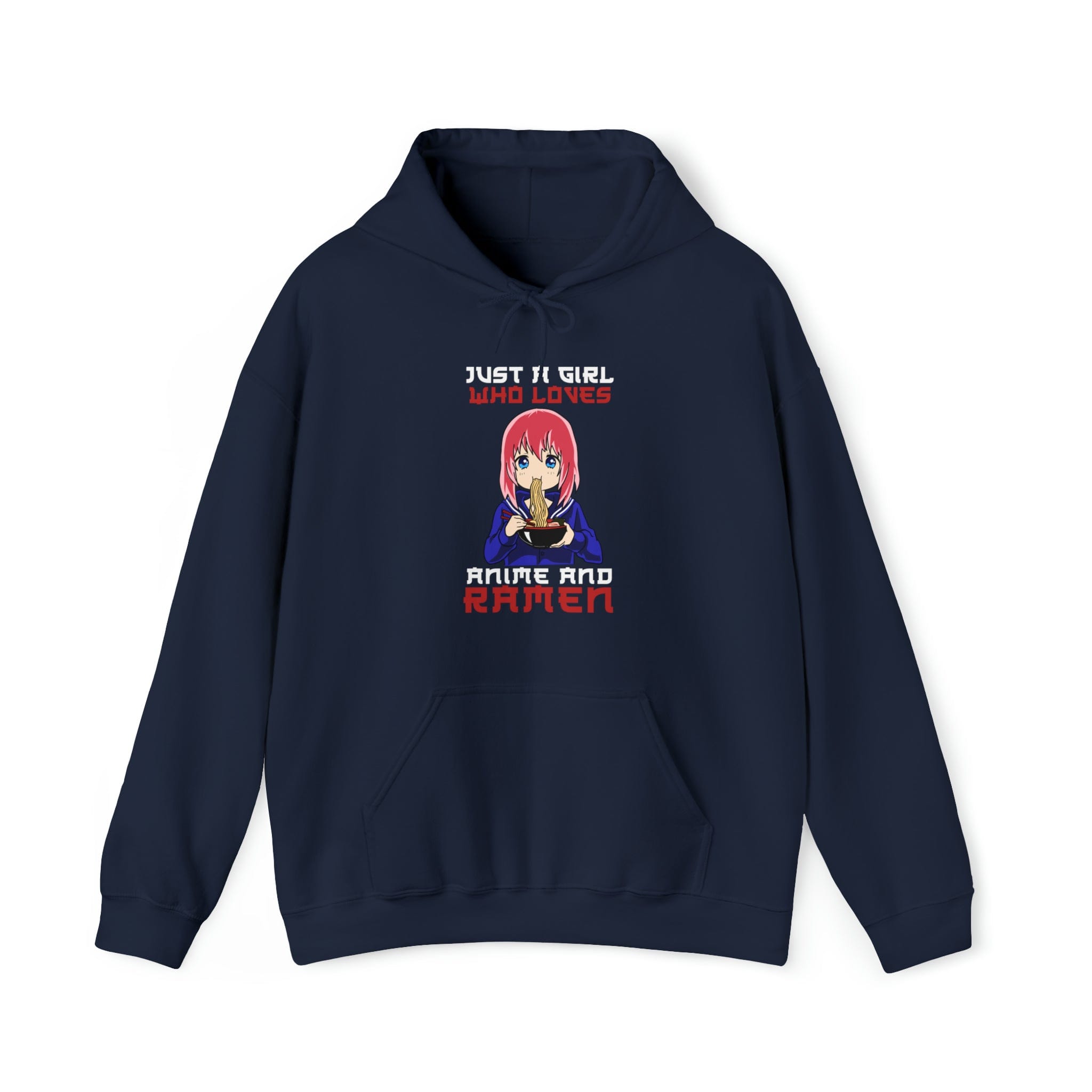 Just A Girl Who Loves Anime And Ramen Unisex Hoodie T-Shirts, Sweatshirt | CiraTrend.com (Image 4)