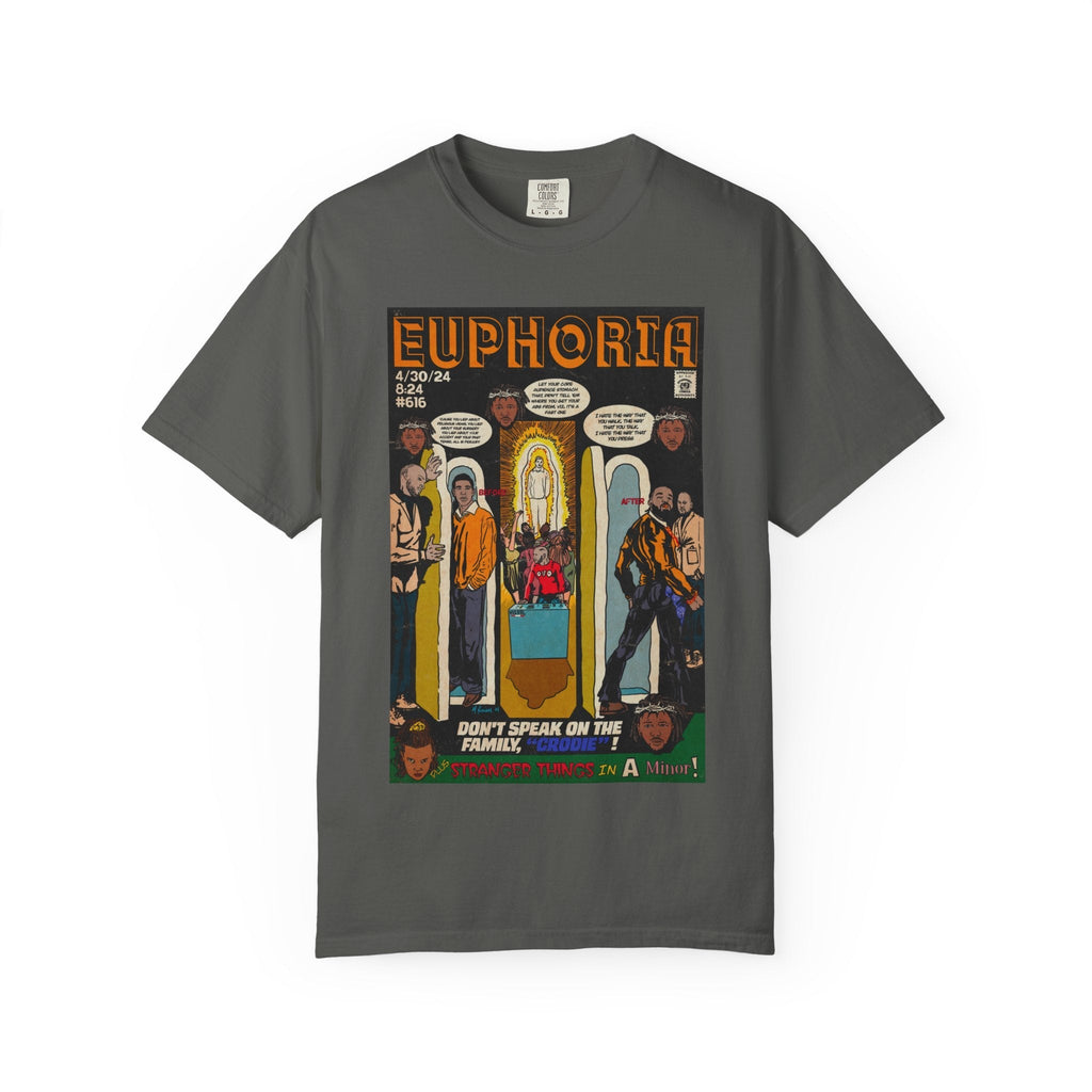 Euphoria - Unisex Comfort Colors T-shirt Hoodie, Sweatshirt | CiraTrend.com (Image 3)