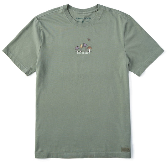 Men's Mushroom Retro Scene Short Sleeve Tee