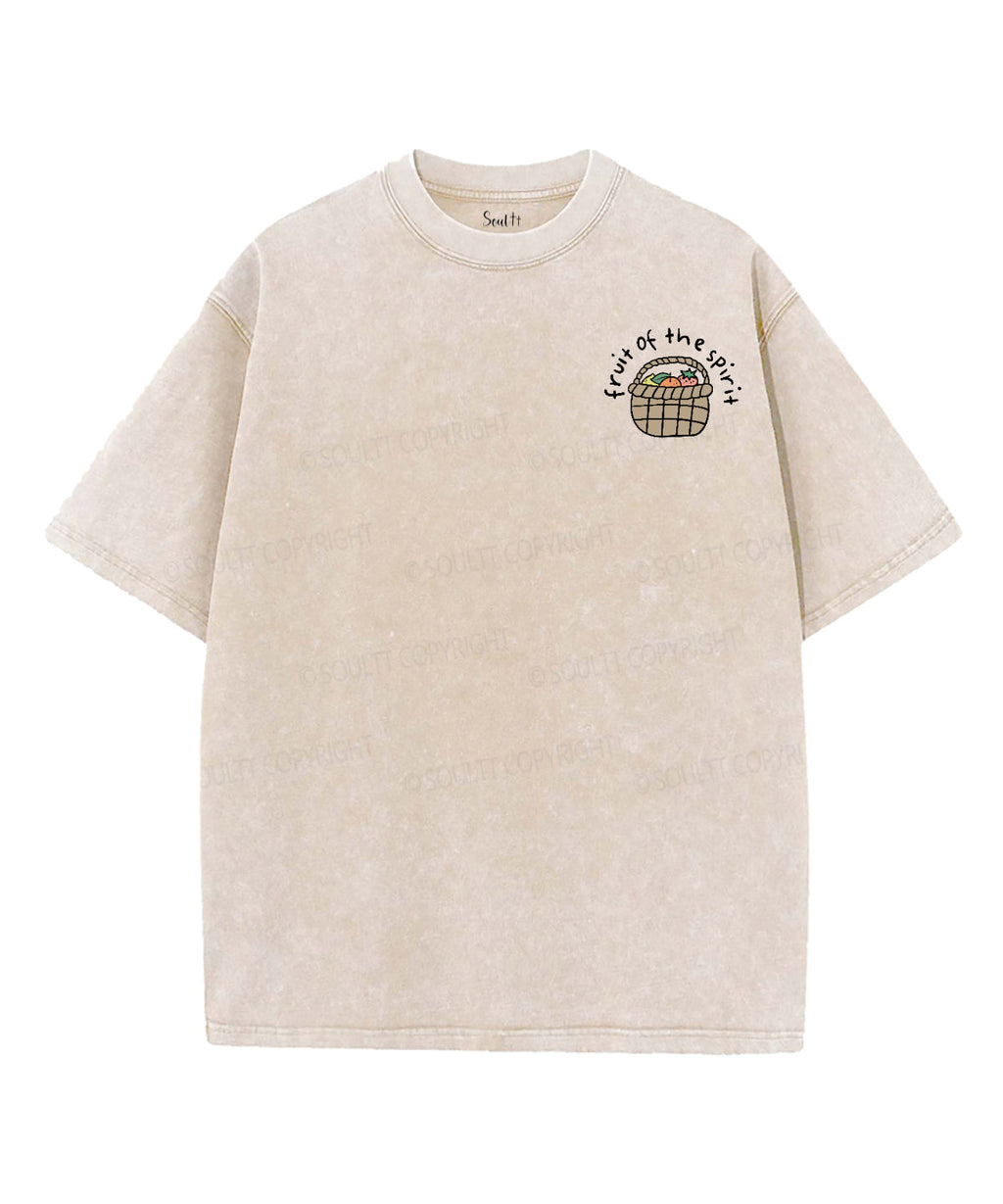 Fruit Of The Spirit Double Sided Washed Christian T-shirt Style001 Hoodie, Sweatshirt | CiraTrend.com (Image 2)