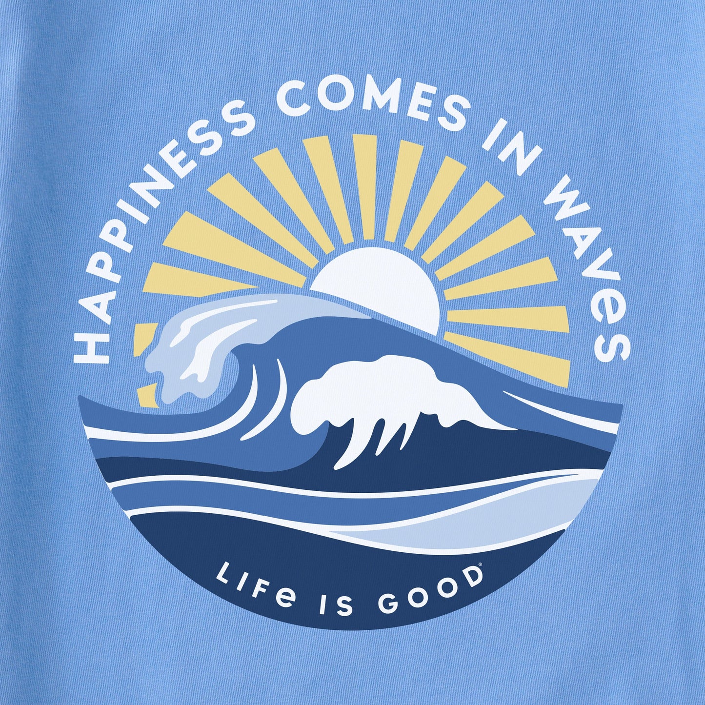 Women's Happy Waves Short Sleeve Tee