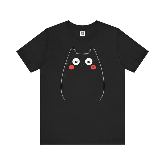 Cute Cat Graphic T-Shirt Style001